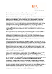 Pressemitteilung des Bündnis Istanbul-Konvention zum 25.11.2022