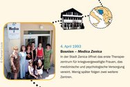 4. April 1993: Bosnien – Medica Zenica. Copyright Foto: Chantal Louis 