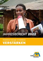 Cover des medica mondiale Jahresberichts 2022
